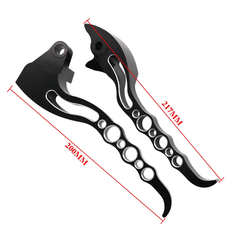 NUOXINTR Motorcycle Brake Clutch Levers Black Chrome New For Suzuki Boulevard M109R 2006-2017