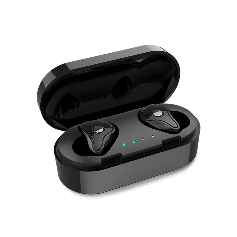 

E5 control de voz inalmbrico deportes auriculares Bluetooth TWS auricular Bluetooth binaural inalmbrico 5,0 con caja de carga e