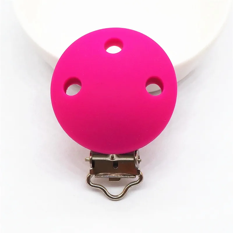 Clipes de Brinquedo Chenkai Livre Silicone Clipes Redondos Faça Você Mesmo Bebê Mordedor Chupeta Manequim Montessori Sensorial Jóias Titular Corrente 10 Pçs Bpa 8 Home & Garden