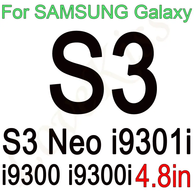 Закаленное Стекло Экран Защитная пленка для samsung Galaxy A3 A5 G530 G355H i9060 G360 S6 S7 J1 J2 J5 Prime J3 крышка чехол - Цвет: S3
