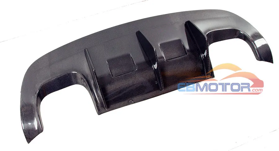 A TYPE Real carbon fiber rear diffuser spoiler for BMW E71 X6 M X6M 2009-2014  B370