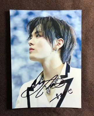 Ручной подписанный NCT 127 NCT127 Nakamoto Yuta фото с автографом 5*7 коллекция 13 версий 69EA - Цвет: 11