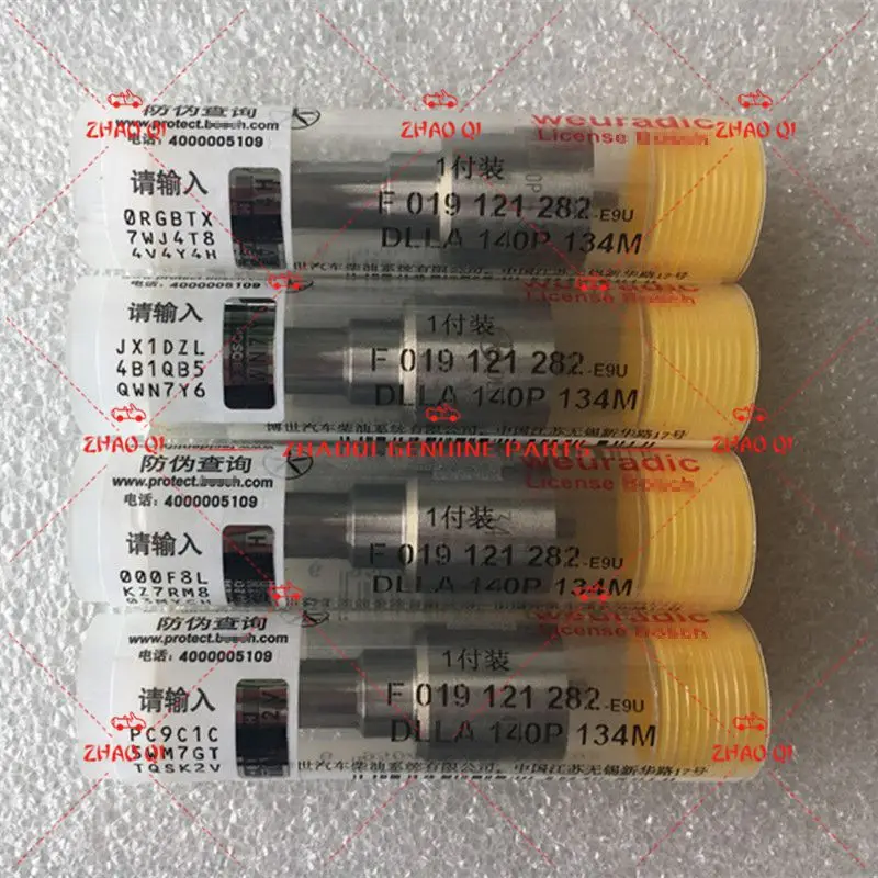 

100% original and new common rail nozzle DLLA140P134M,DLLA 140P 134M,F019121282,F 019 121 282