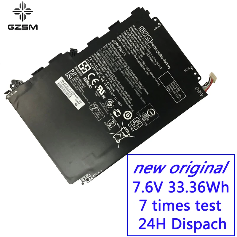 GZSM Аккумулятор для ноутбука GI02XL HP Pavilion X2 12 12-B000 HSTNN-LB7D 832489-421 833657-005 | Компьютеры и