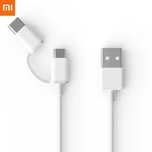 Xiaomi 30 см 2 в 1 Micro USB кабель для samsung Galaxy type C 2A Быстрая зарядка данных type C кабель для LG sony htc Xiaomi