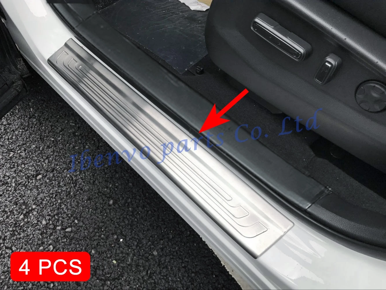 Matte Silver Car Door Styling Sill For Honda CRV CR-V 2017 2018 Stainless Steel Outside Scuff Plate Protector Guard Accessories Matte Silver Car Door Styling Sill For Honda CRV CR-V 2017 2018 Stainless Steel Outside Scuff Plate Protector Guard Accessories
