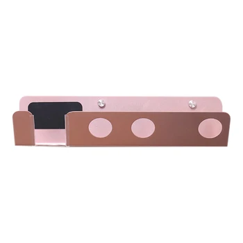 

Wall Mounted Hair Dryer Holder Storage Hanging Bracket For For Dyson Hair Dryer:Rose Gold