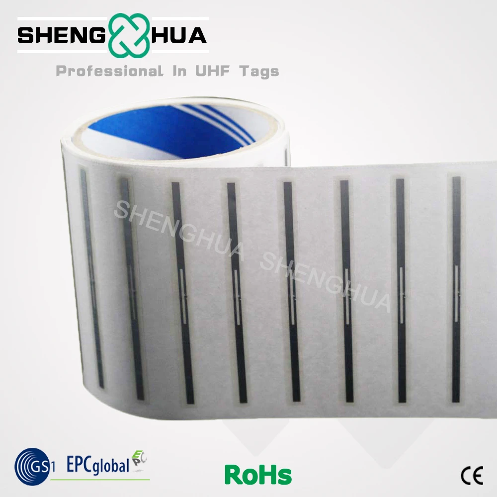 10pcs/lot Library Programmable RFID Book Label Tag Transparent Wet Inlay  For Smart Library Auto-sorting System Tracking