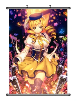 

Japanese Anime Puella Magi Madoka Magica sexy girl characters Tomoe Mami Home Decor Wall Scroll Poster Decorative Pictures