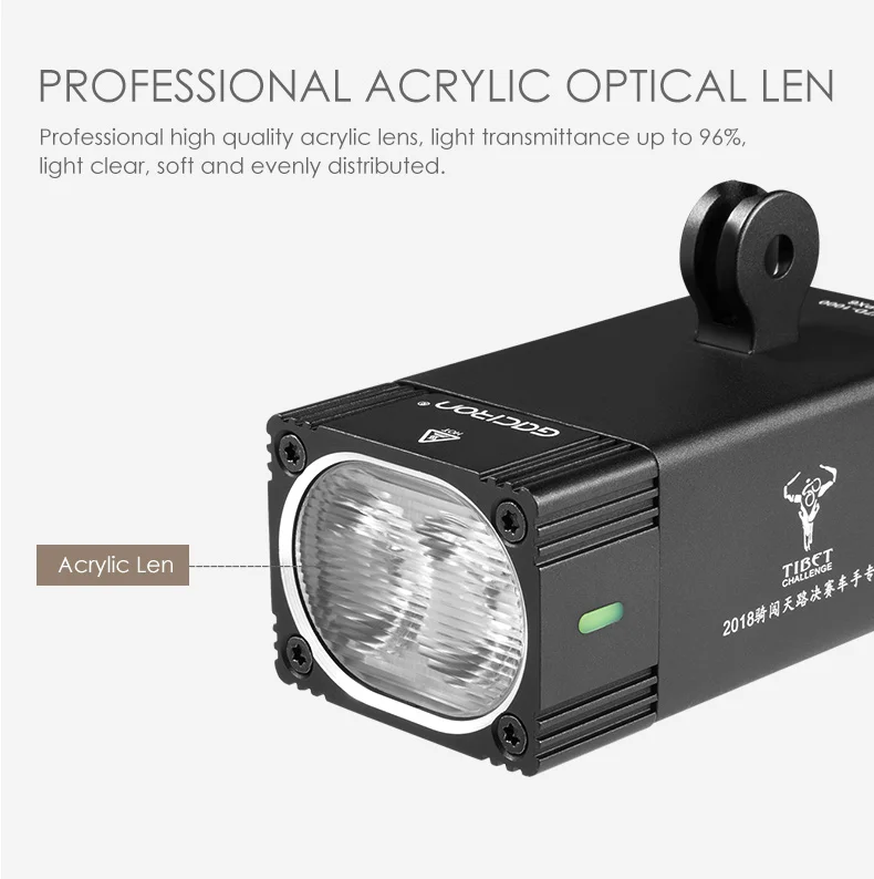 Sale Gaciron Intelligent V7D-1000/1600Lumen Mountain Bicycle Light Front USB Rechargeable IPX6 Waterproof Bicycle Light For Race 6