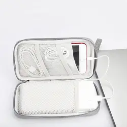 UIYI холщовая Защитная сумка для телефона сумка для путешествий сумка для аксессуаров водостойкая упаковка органайзеры usb-гарнитура для