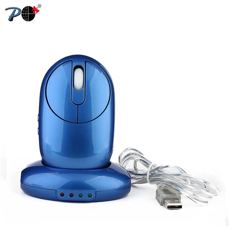Беспроводная перезаряжаемая оптическая мышь P Smart ID HQ Mini 2 4G с 3 портами usb хаб 0 для