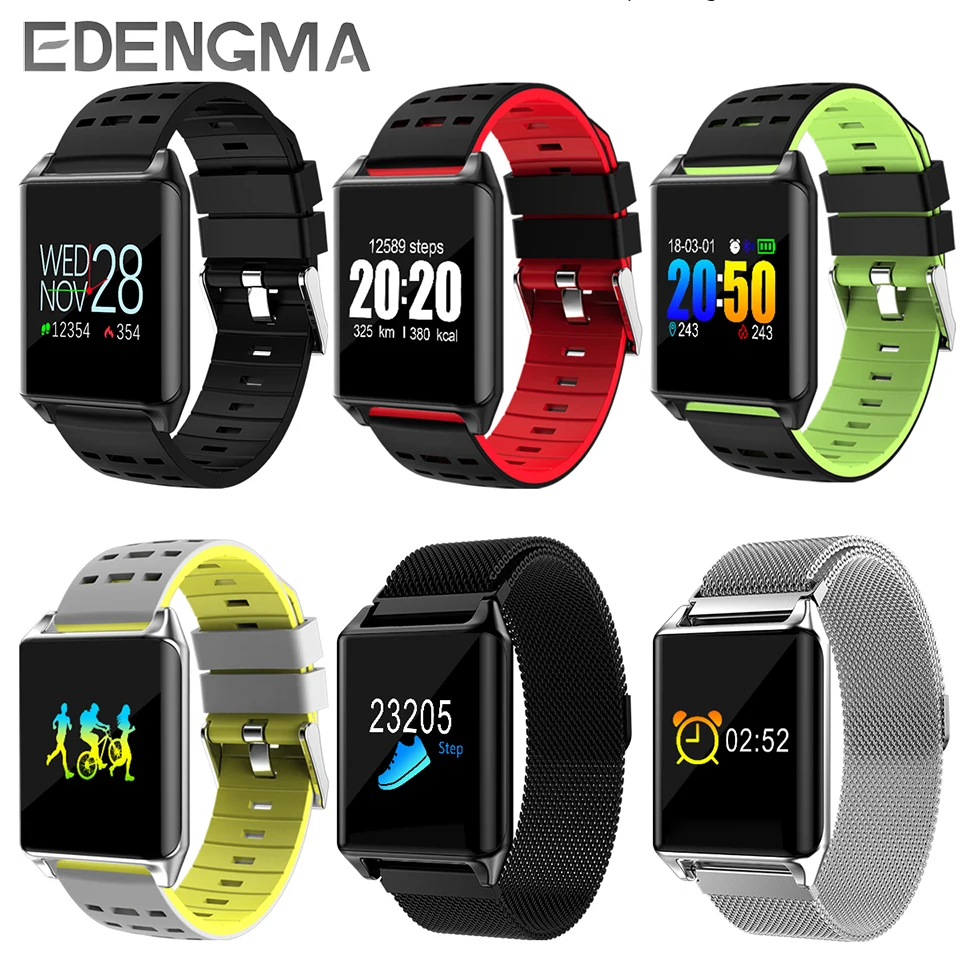 Модный смарт браслет EDENGMA R11S HD 0 96 с сенсорным экраном для фитнеса и занятий