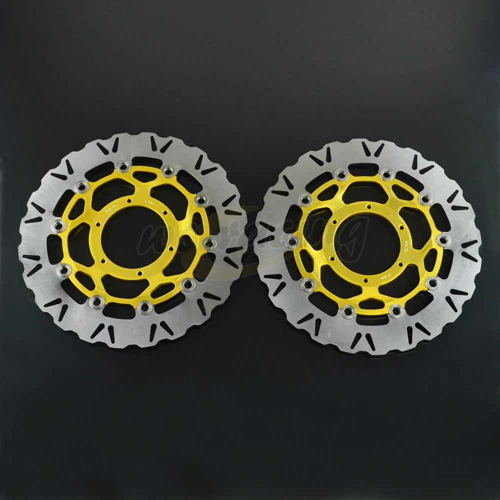 Buy 320MM Motorcycle Front Wavy Floating Brake Disc