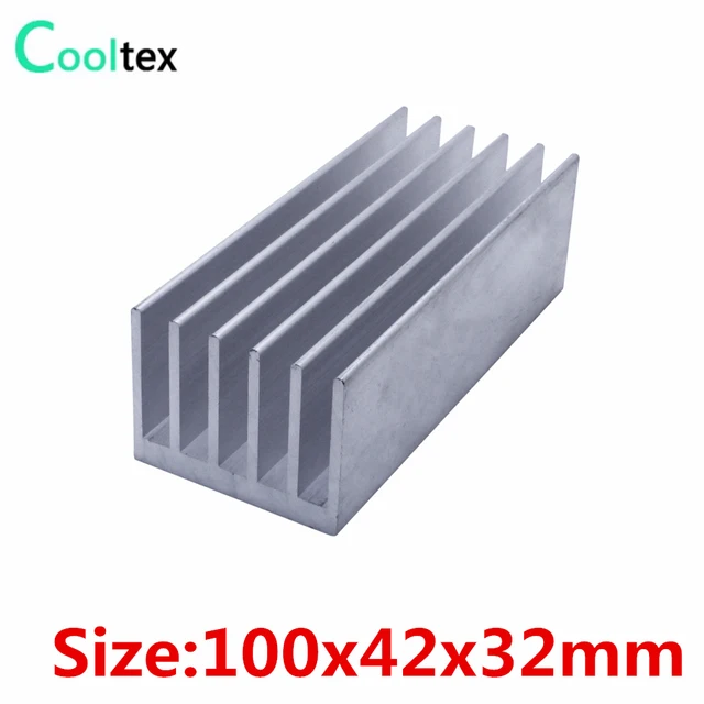 Cheap High quality 100x42x32mm Aluminum heatsink radiator for chip LED computer 's component heat dissipation Cheap High quality 100x42x32mm Aluminum heatsink radiator for chip LED computer 's component heat dissipation