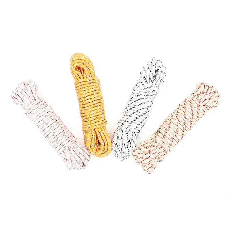 10 м прочный нейлон веревках бытовой Защита от солнца одежда Ручная стирка линия Прачечная multi Функция нейлоновой веревкой Вешалки