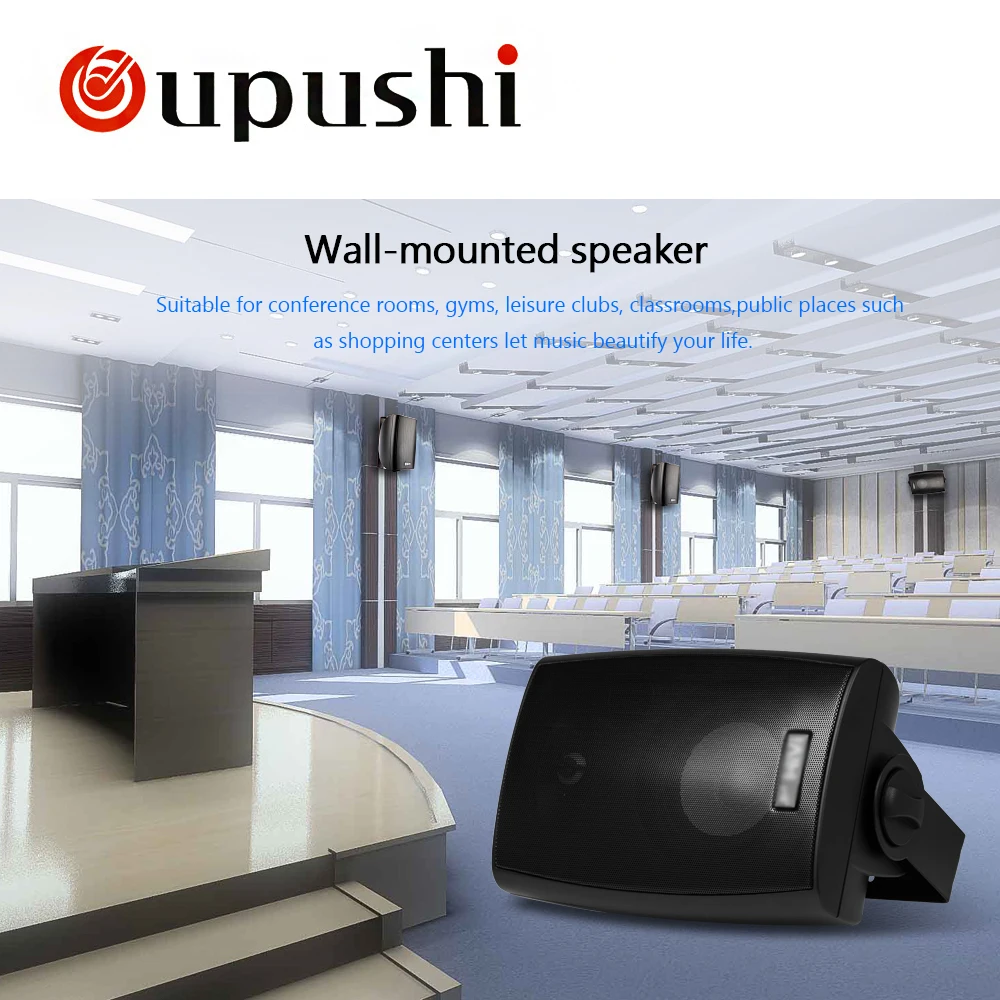 Настенный динамик VA40S T100 series 20 80 Вт 8 дюймов Ом|speaker in wall|speaker speakerbox sound |