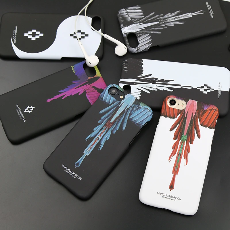 Marcelo BURLon Animal Wing snake Hard Protective Phone Case For iphone X XR XS MAX 8 7 6 6S Plus feather Cover For iphone XR XS Marcelo BURLon Animal Wing snake Hard Protective Phone Case For iphone X XR XS MAX 8 7 6 6S Plus feather Cover For iphone XR XS