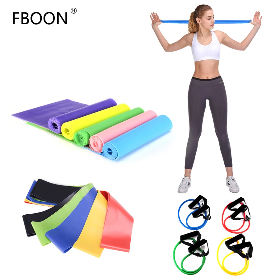 3pcs/Set Elastic Resistance Bands Workout Rubber Loop For Fitness Gym Strength Training Yoga Athletic Equipment Expander | Спорт и