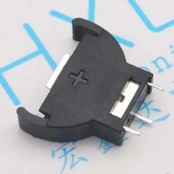 

CR2032 battery holder Button battery connector vertical upright