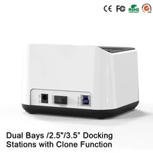 12 TB Lesen Kapazität Gehäuse für Hdd 2-Bay Sata Dual usb 3.0 fall Externe Festplatte Lagerung Dock Station Hdd Box