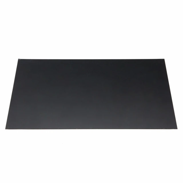 1Pc ABS Kunststoff Styrol Flache Blatt Platte 1mm x 200mm x 300mm Schwarz  mit Gute Elektrische eigenschaften - AliExpress