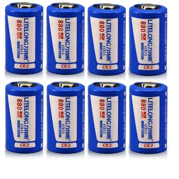

Original high power 880mah Cr2 3V LiFePO4 rechargeable lithium battery rangefinder camera battery