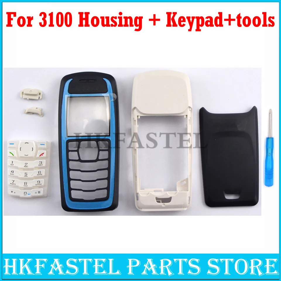 Hkfatel новый высококачественный чехол для Nokia 3100 полный мобильный телефон корпус