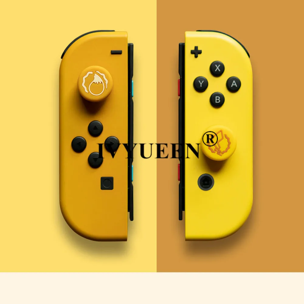 IVYUEEN для переключателя rend NS NX Joy Con джойстик с рукояткой для большого пальца Кепка Eevee для Nintendo Swith JoyCon контроллер аналоговая рукоятка