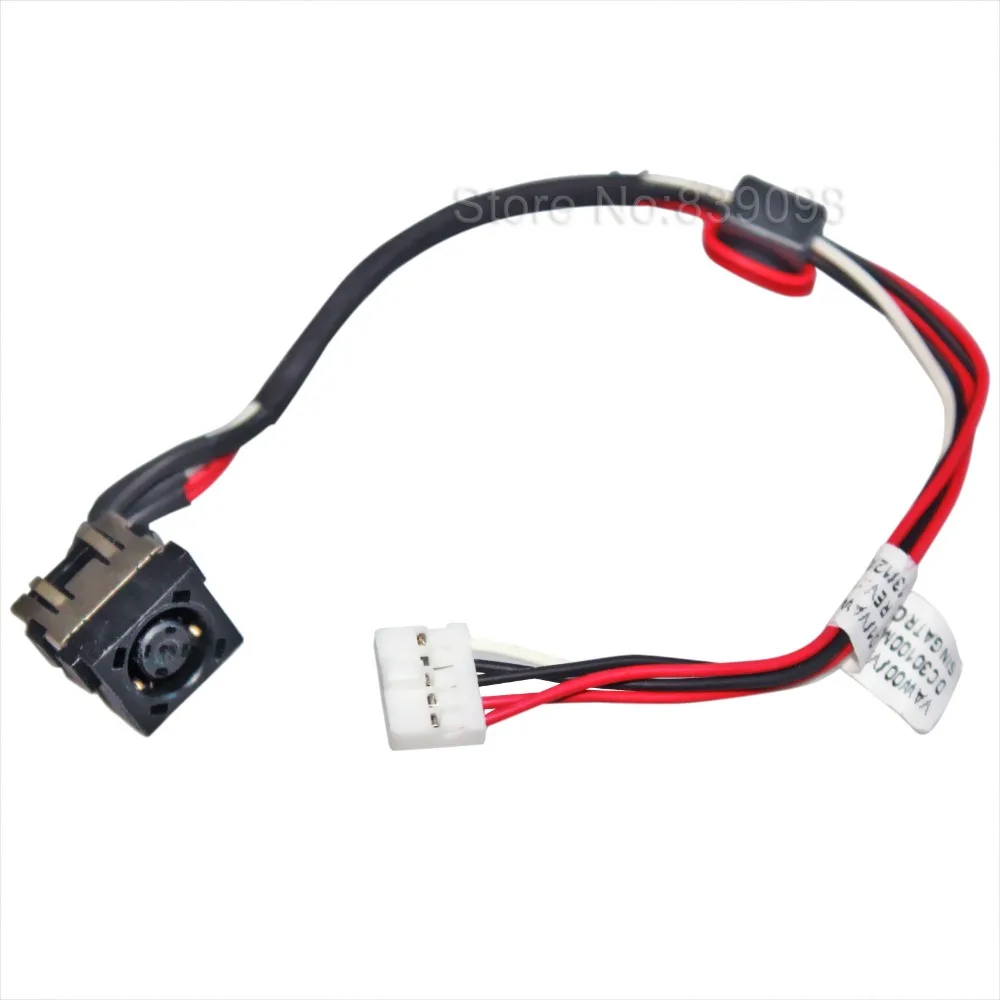 

JINTAI 100% New Laptop DC POWER JACK Flex Harness In Cable Wire For Dell Inspiron 15 P28F Socket Connector Plug