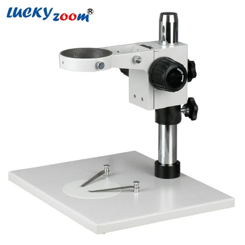  7X-45X Soldering Microscope Trinocular Stereo Microscope Zoom Large Microscopio Stand Mikroskop Sma