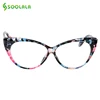 SOOLALA Cat Eye Reading Glasses Women Lightweight Presbyopic Reading Glasses +0.5 0.75 1.0 1.25 1.5 1.75 2.0 2.5 3.0 3.5 4.0 ► Photo 2/6