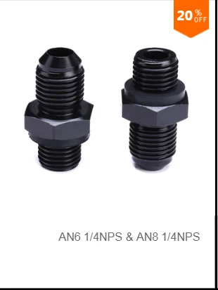 Универсальный черный Автомобильный резьбовой масляный фильтр адаптер 1/2-28 до 3/4-16 13/16-16 3/4NPT алюминиевая гайка для автомобиля TT101283