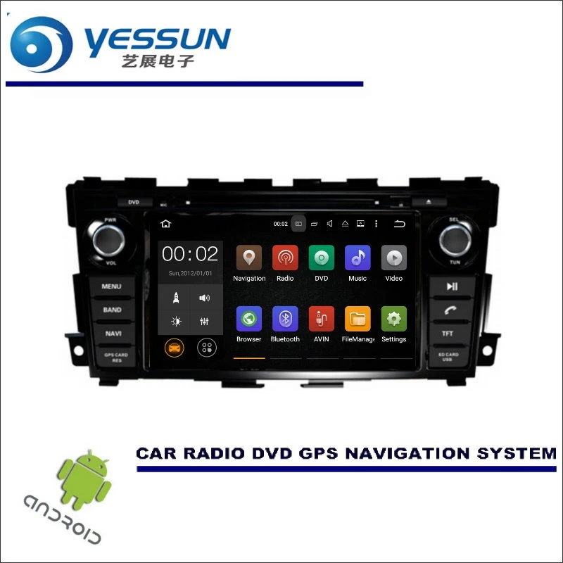 

YESSUN For Nissan Teana 2013~2016 CD DVD GPS Player Navi Radio Stereo Screen Car Multimedia Navigation Wince / Android System