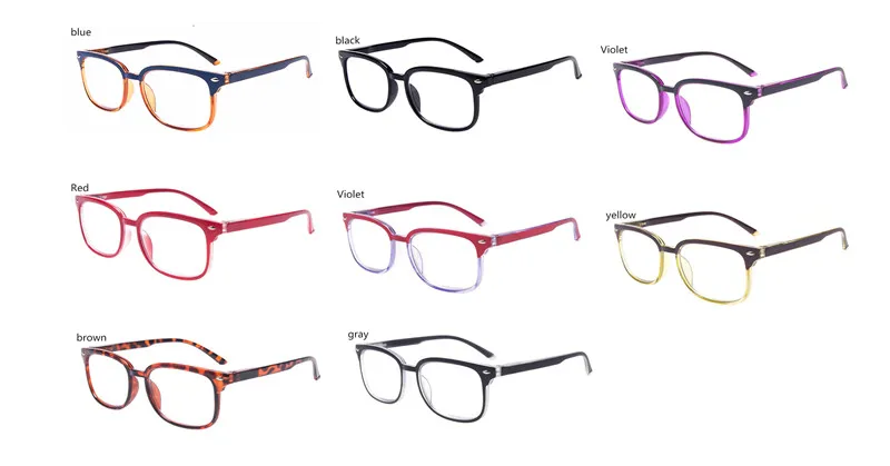 TR90, синий светильник, многофокальные прогрессивные очки для чтения, для женщин и мужчин, оптические очки для дальнозоркости, дальнозоркости, диоптрии, близкие к дальним+ 1,0
