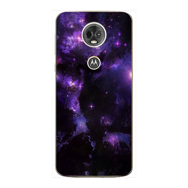 Чехол для Motorola Moto E5 Plus силиконовый мягкий чехол MotoE5 милый E 5 E6 Play чехлы