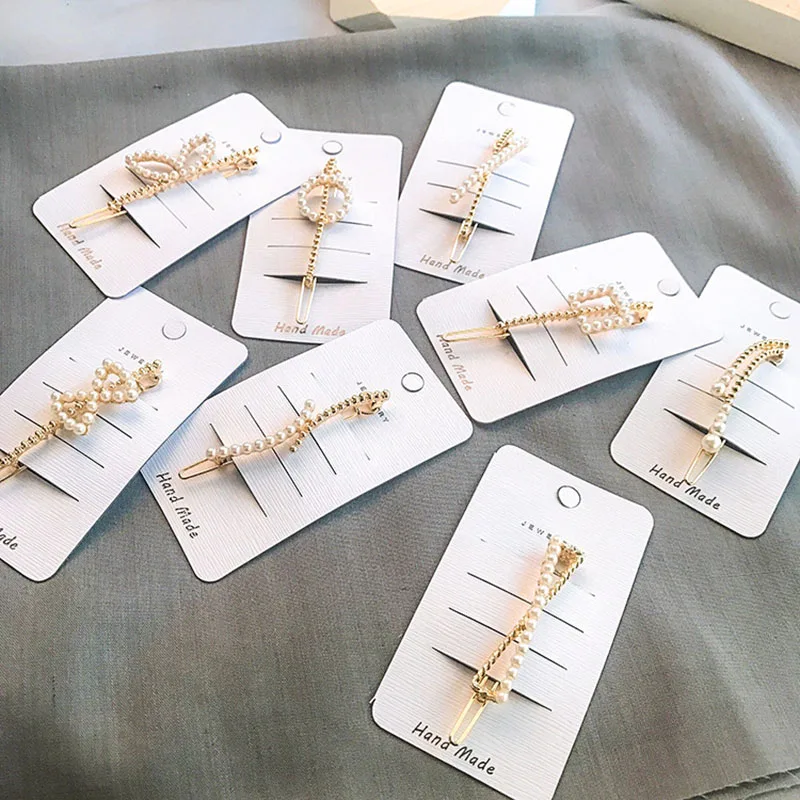 2019 Hot Sale Women Girls Elegant Pearl Geometric& hear Alloy Hair Clips Barrettes Hairpins Female Hair Styling Accessories F002 2019 Hot Sale Women Girls Elegant Pearl Geometric& hear Alloy Hair Clips Barrettes Hairpins Female Hair Styling Accessories F002