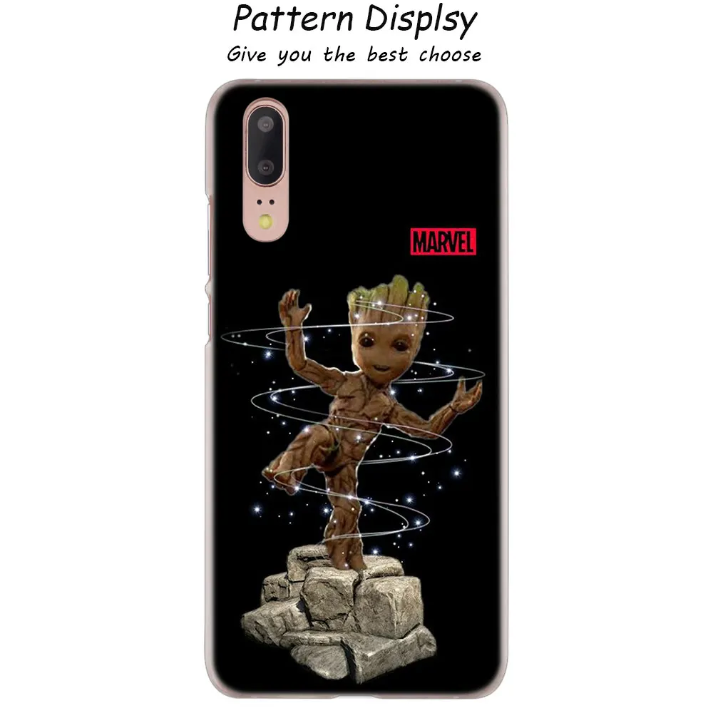 Жесткий чехол Guardians of the Galaxy Marvel для huawei P30 P20 P10 P9 P8 Lite P30 P20 Pro Mini PSmart - Цвет: 015