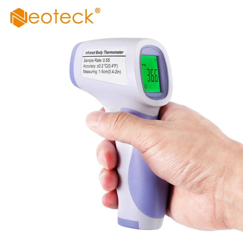 

Professional Non-contact Body Skin Infrared IR Digital LCD Thermometer Gun For Baby Kids Temperature Measurement Laser Gun