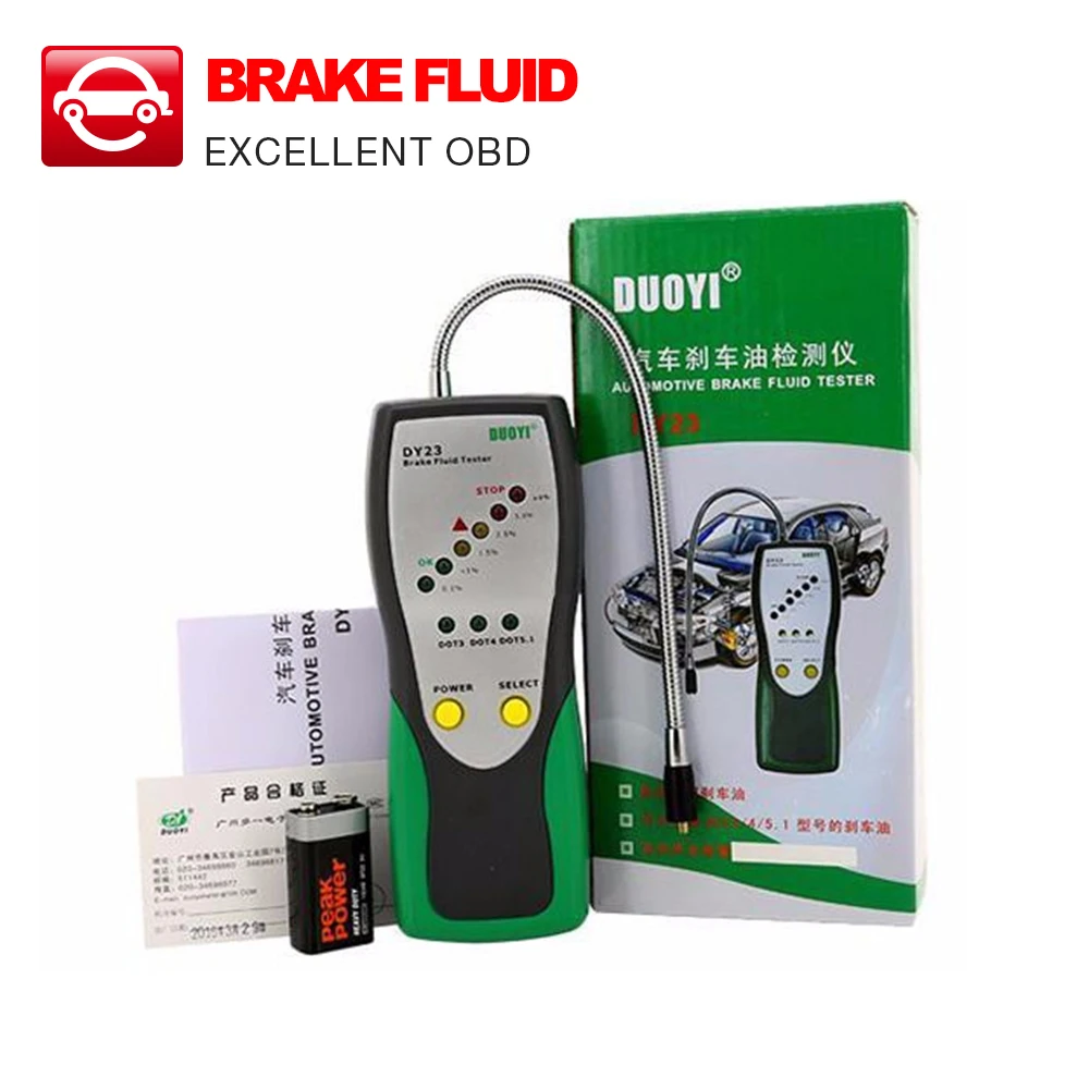 Original Duoyi Automative Brake Fluid Tester Digital Brake Fluid