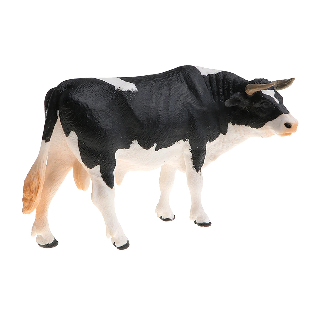 Realistic Animal Model Figures Kids Educational Toy Home Decor - Cow