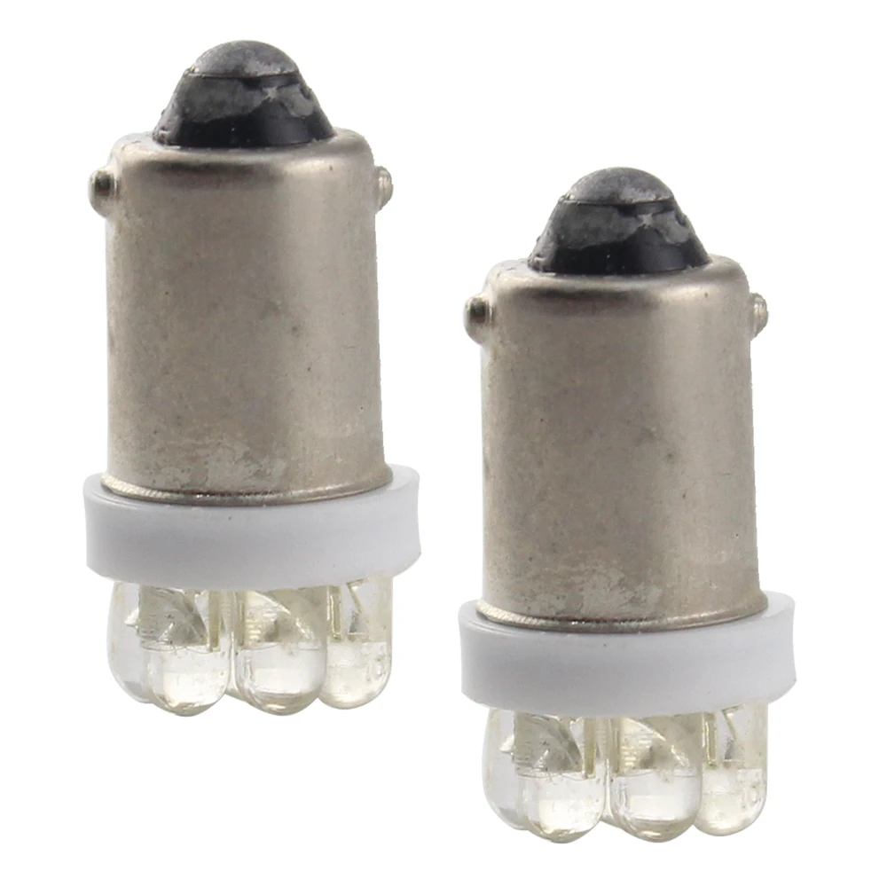 2 шт. белый 24 В BA9S 7 SMD Клин светодиодный автомобилей лампочки обратный сигнал
