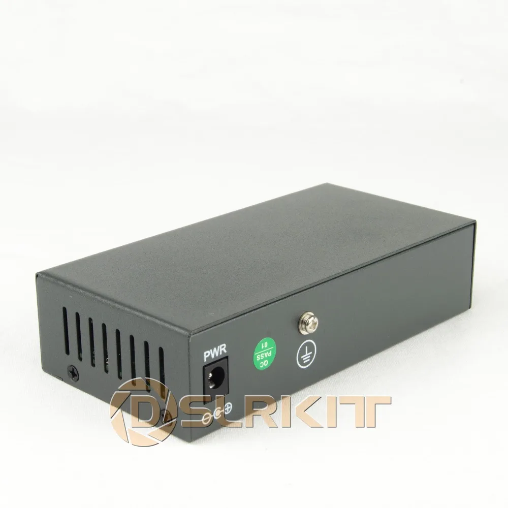 DSLRKIT 78 ватт 5 порт 4 PoE коммутатор 802.3af 802.3at питание по Ethernet PSE14AT