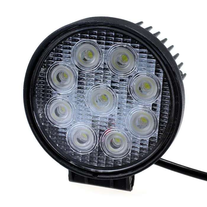 

27W Offroad Led Work Light Spot LED Off Road Work Light Lamp 12V 24V SUV ATV Car Truck Boat Spot Flood 4'' 5'' LED Lights Bar