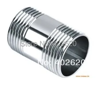 

50pcs/lots free of shipping stainless steel 201 straight, DN8, 1/4" thread, stainless union nipple good quality, fast delivery