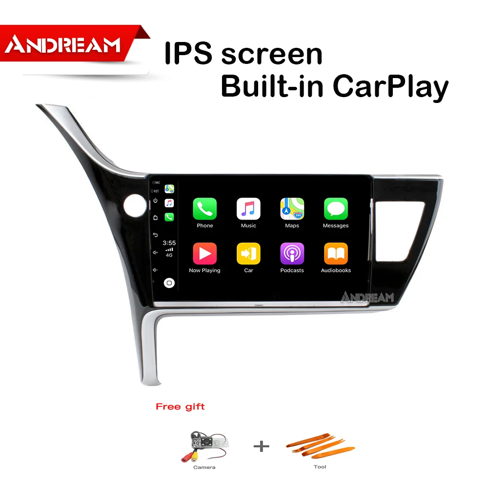 Flash Deal 10.1" Inch Android 8.1 8 Car GPS CarPlay for Toyota Corolla 2017-2018 Navigation Head Unit System Radio Bluetooth Video 0 Flash Deal 10.1" Inch Android 8.1 8 Car GPS CarPlay for Toyota Corolla 2017-2018 Navigation Head Unit System Radio Bluetooth Video 0