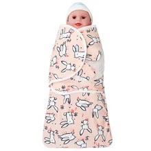 FY029E Новое поступление мягкий чесаный хлопок младенческий parisarc новорожденный двойной ребенок обертывание конверт пеленание пеленать одеяла унисекс