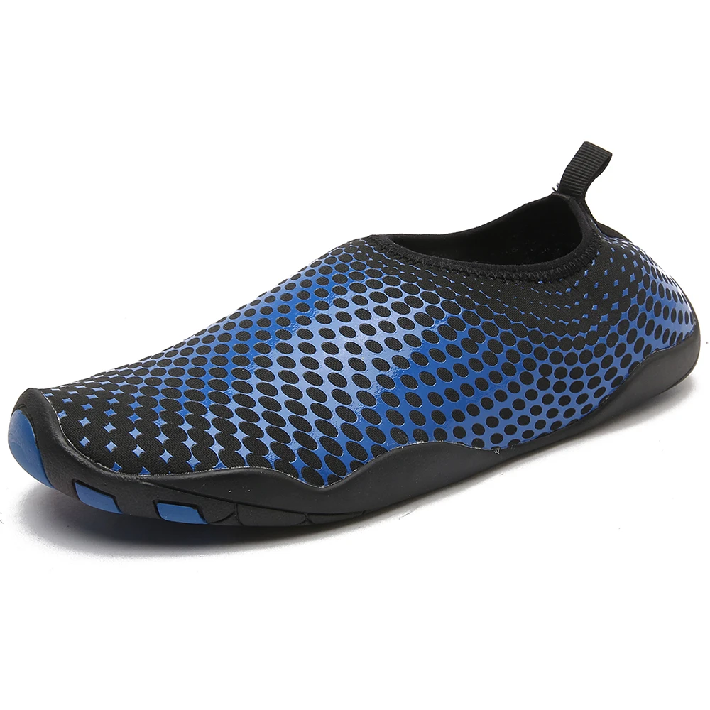 

QEJEVI Men Water Shoes Sports Beach Barefoot Air Wading Aqua Summer Outdoor Fishing Sneakers Upstream Quick Drying Sea Slippers