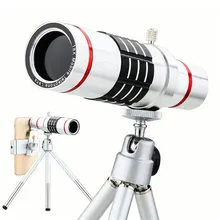 KRY 18x lentes Universal Zoom Camera Phone Lens Optical Telescope Telephoto Lenses Tripod For iPhone 5s lens 6 6s 7 Plus Lens