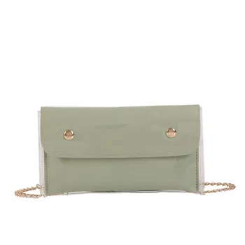 

Crossbody Bags For Women 2019 Fashion Messenger Bag For Girls Transparent Crossbody Simple Shoulder Waist Bag K507